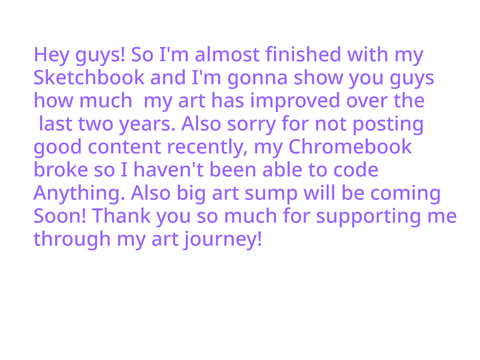 UPDATE!