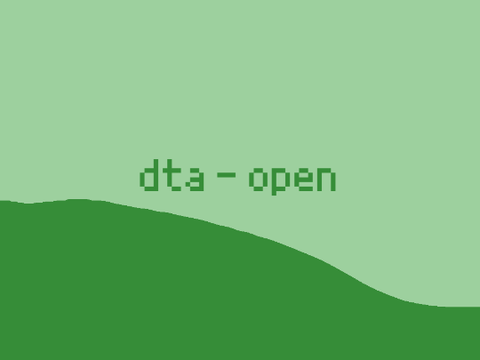 mini DTA - open