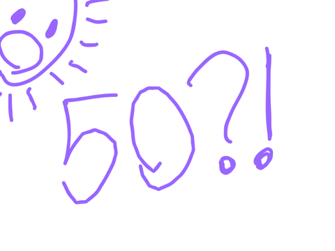 50 follower thank you + summer update