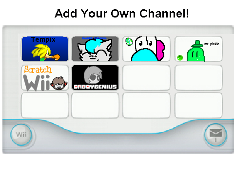 Add Your Own Wii Channel! remix