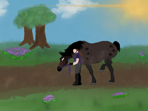 Horsenapping Moose