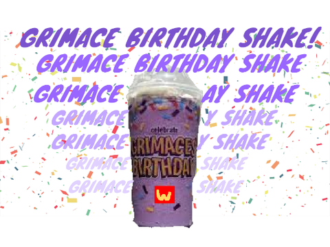 Grimace Shake Ad