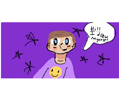 I drew myself inrl!