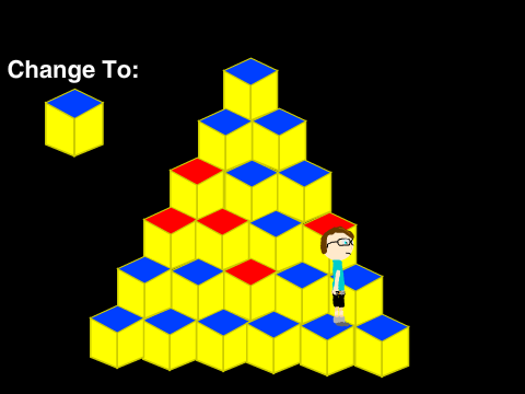Add Yourself Fighting In Q*Bert's Stage! remix