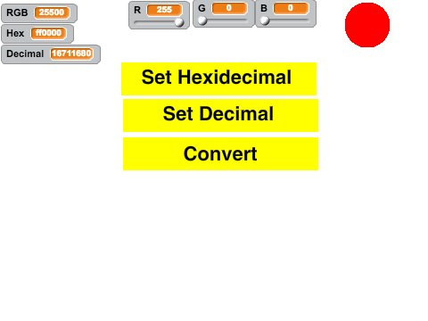 Color Converter (RGB, Hex, Decimal)
