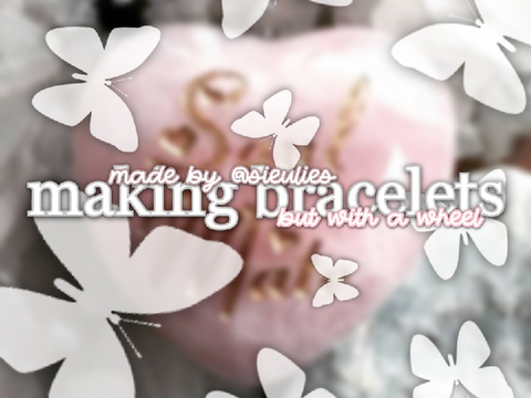 ^ྀི᪲ MAKiNG ˁ   ꤦ  ꤦ  ᪲ˀ bracelets　¿ଓ