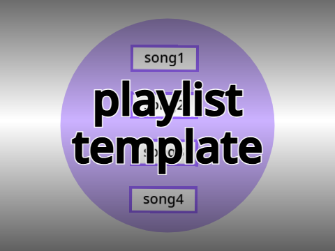 playlist template