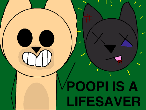 POOPI IS A LIFESAVER