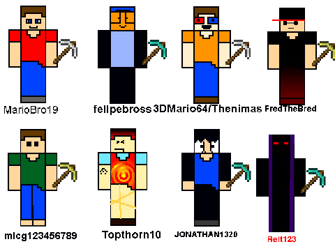 Add Your Minecraft Character And Remix! remix