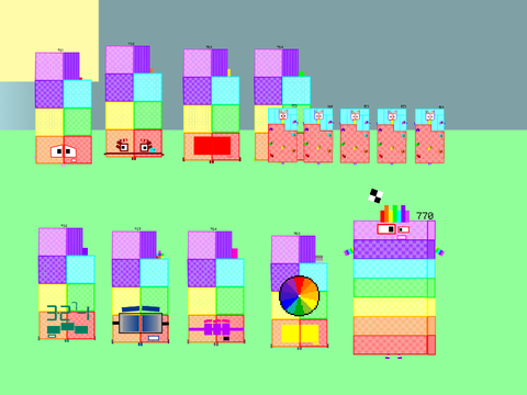 Harry1540 and Harry1540two: Numberblocks Band Retro 761-770 (mecurn's design) (fixed)