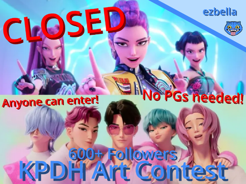 [CLOSED] 600+ Followers KPDH Art Contest