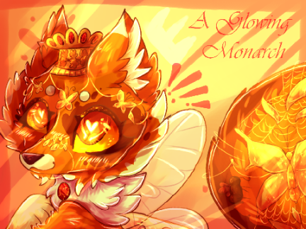 A Glowing Monarch || Amber DTAE