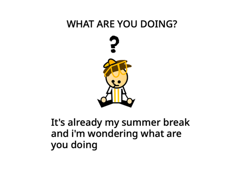 What are you doing?