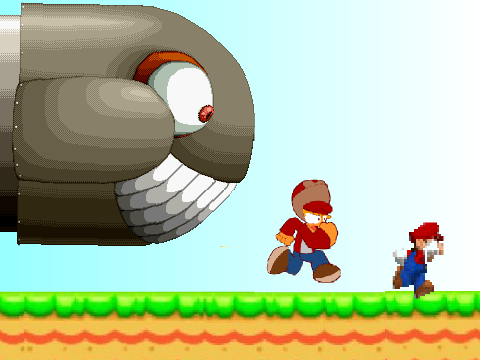 Add yourself running from King Bill! Remix!
