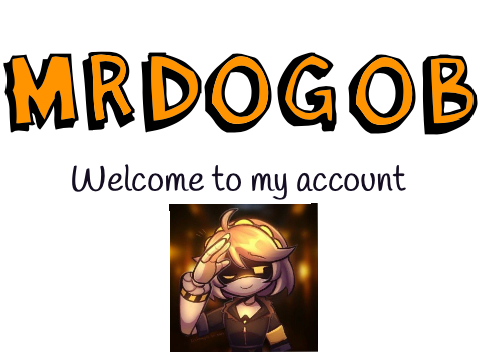 welcome to my account