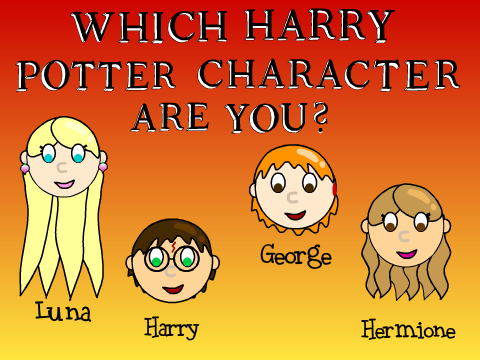 ♡Which Harry Potter Character are You? ~ Quiz♡ 