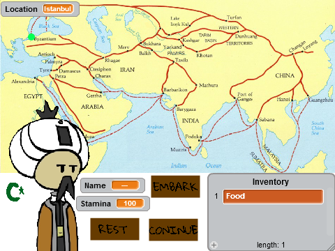 Silk Road Sim (WIP)
