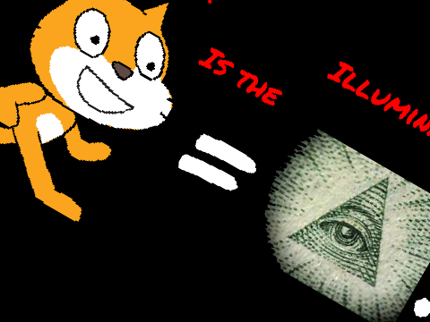 Scratch Cat = Illuminati!!! 