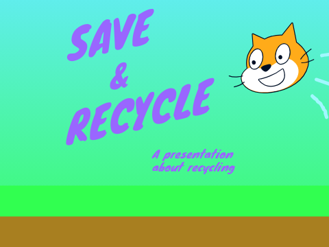 Save & recycle (a small presentation)