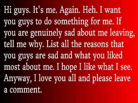 A Note...