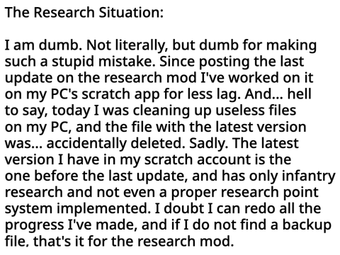 Research Status