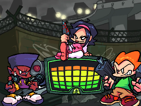 fnf weekend 1 test update less blocks and sprites
