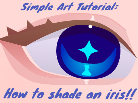 Easy Iris Art Tutorial