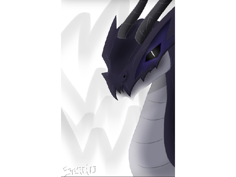 Dragon art I randomly made