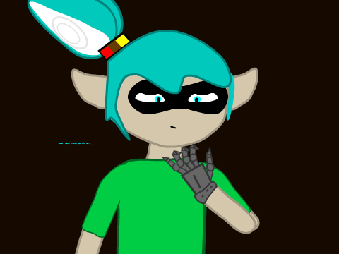 Teaser 1: Cyan/Tyler the lab assistant.