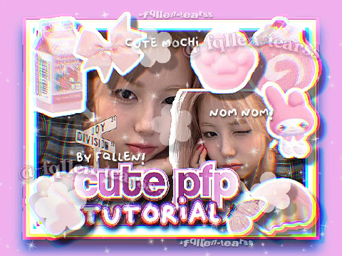 ✈ ♥ cute p͟f͟p͟◞ㅤtutorialㅤ↘ ♡