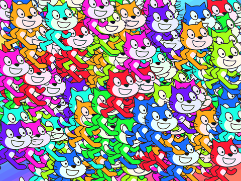 Scratch cat invasion 