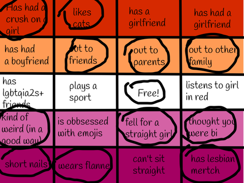 Lesbian Bingo 