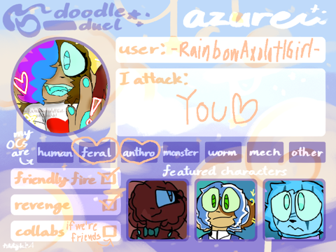 Ember's Card! ✦ Doodle Duel 2024 (WIP)