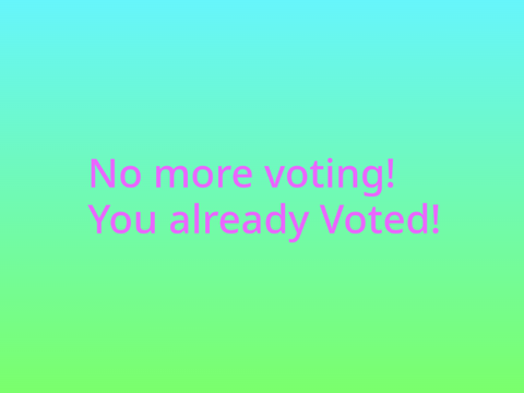 Contest voting redone by me