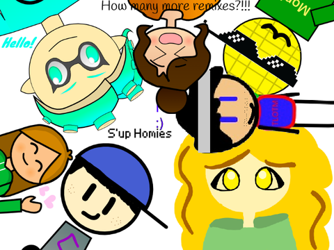 Drawing of me (Feat. Arai, Code-Omega, sam04172012, Caleb, and LaumarCCM)