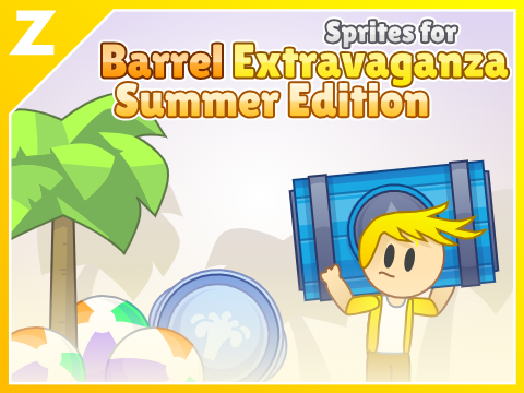 Providing my Sprites for @BarryFans' "Barrel Extravaganza: Summer Edition"
