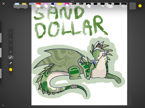 Sand Dollar! New OC!