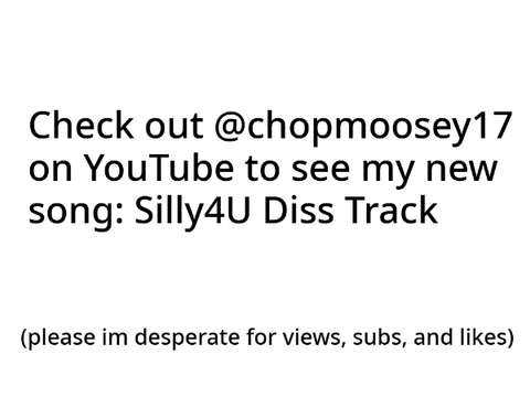 Silly4U Diss Track on YouTube