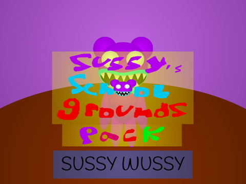 sussy schoolgrounds vector pack (READ INSTRUCTIONS)