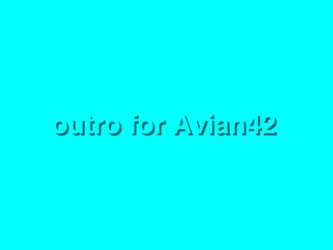 Outro contest! entry