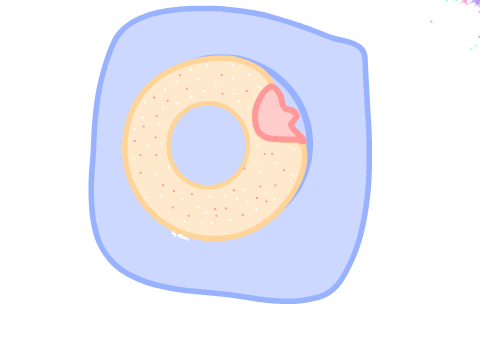 【Donut on a plate】 for @Luci3110