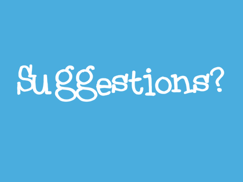 Suggestions? Fix :P