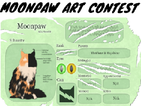 Moonpaw art contest