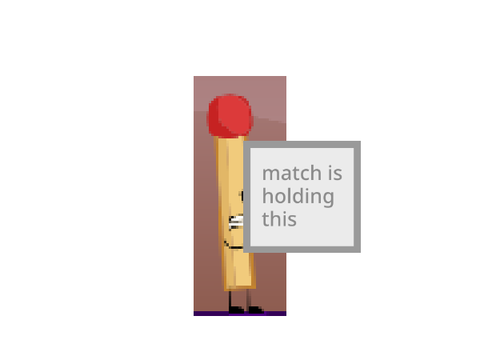 add what match smth for match to hold