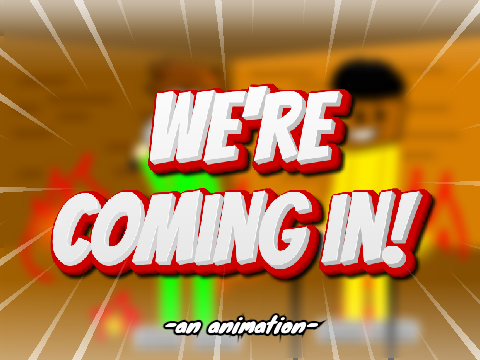 we're coming in #all #animation