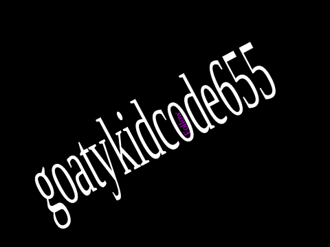 Outro of goatykidcode655