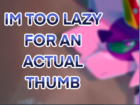 laggy gift i never got around to posting (rip thumbnail aesthetic)