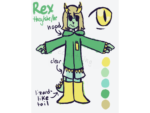 OC refs (will add more for now there's just one)