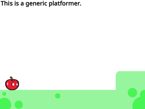 apple simple platformer