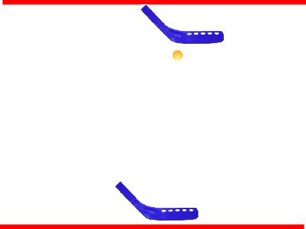 Ping pong but hockey! but better